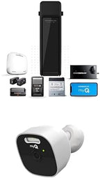 Wall-Mounted Garage Door Opener With Battery Backup And LED Lighting, Black, 36 Pounds - RJO101