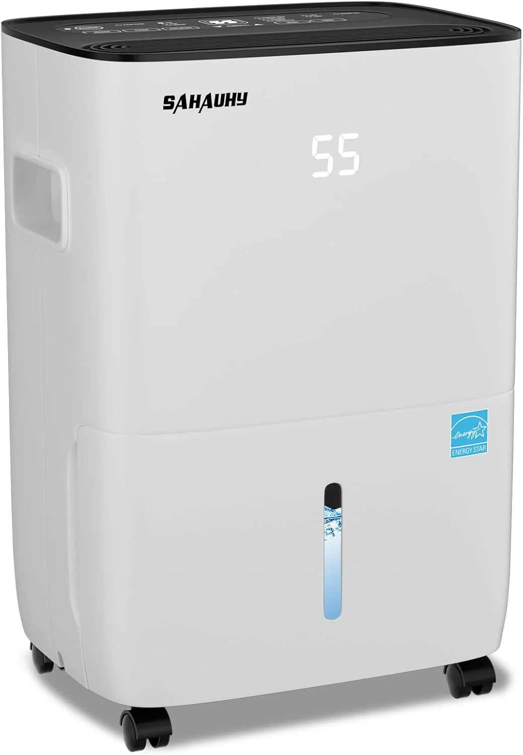 SAHAUHY 80-Gallon Energy Star Dehumidifier For 5200 Sq Ft Areas - White