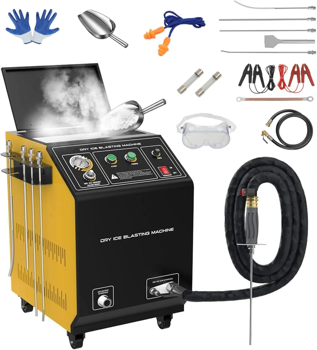 Dry Ice Blasting Machine 5KG 110V/220V - HTS705