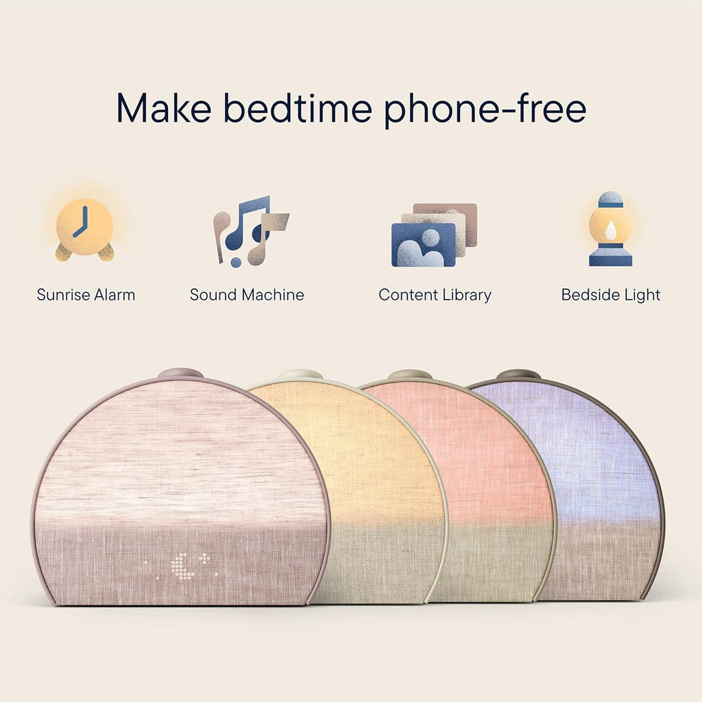 Sunrise Alarm Clock With White Noise Mode, 18.36 x 3.81 x 6.09 cm - Restore 2 / Restore 3