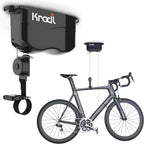 Kradl Bicycle Lifting Storage Rack 2-Pack 40lb/40lb - Black