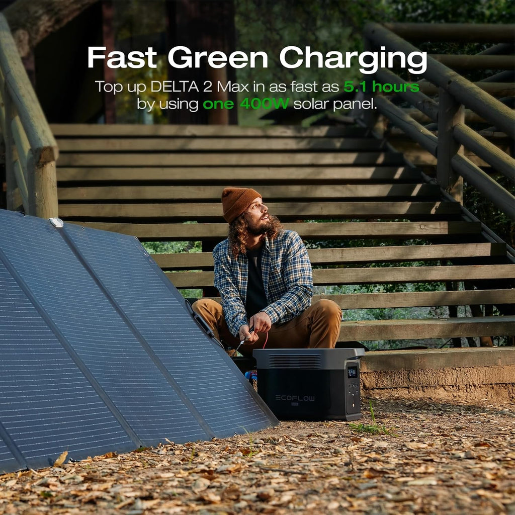 EcoFlow Portable Power Station 2048Wh 2400W - DELTA2 Max EFD350