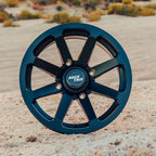 RockTrix ATV UTV SxS Wheels 15x7 4x137 4+3 Offset Matte Black Set Of 4 - RT102