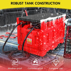 Portable 48 Gallon Fuel Tank With 12V DC Self-Priming Pump - 15GPM