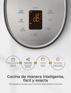 CUCKOO Electric Rice Cooker, 6-Cup Uncooked / 12-Cup Cooked, Gray