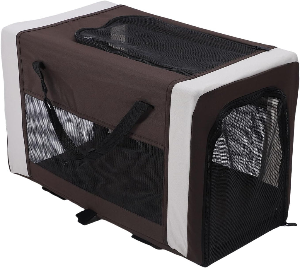 Three-in-One Foldable Pet Travel Backpack Cart For Small To Medium Dogs And Cats