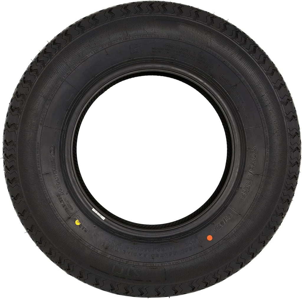 Set Of 4 ST225/75R15 Radial Trailer Tires, 10 Ply Load Range E, 117N