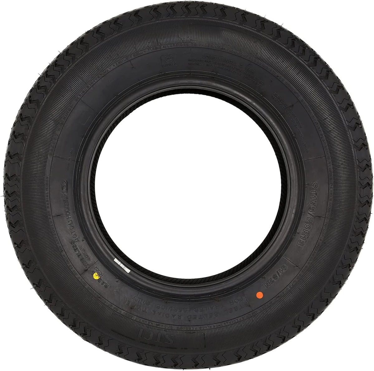 Set Of 4 ST225/75R15 Radial Trailer Tires, 10 Ply Load Range E, 117N