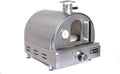 Mont Alpi Multi-Fuel Portable Countertop Pizza Oven, 12000 BTU, Stainless Steel, 19 in x 18.5 in x 17 in - MAPZ-SS