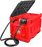 Portable 48 Gallon Fuel Tank With 12V DC Self-Priming Pump - 15GPM