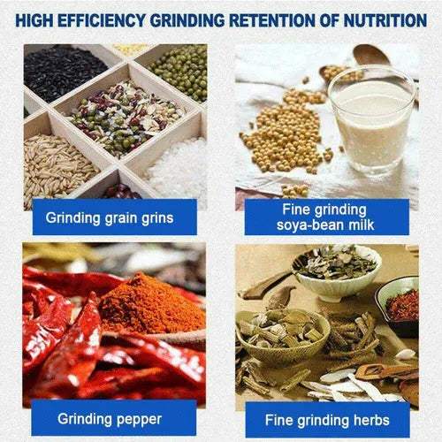 Commercial Electric Corn Wheat Grain Mill Grinder, 3000 W