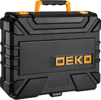 DEKOPRO 126 Piece Home Tool Kit With 8V Cordless Drill - DKMT126-G