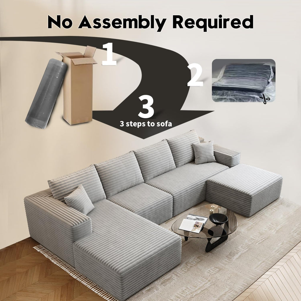 Settab Modular Sectional Sofa, 2 Seater Left-Facing Chaise, Black, 68.9 inch D x 107.5 inch W x 36.3 inch H
