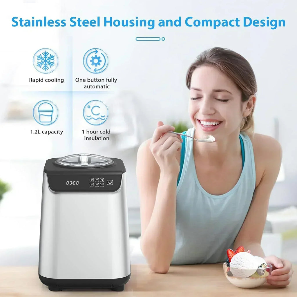 Star Upright Ice Cream Maker, 1.2L