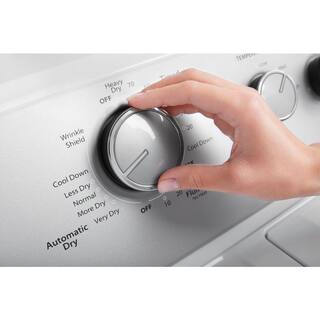 7.0 Cu. Ft. Electric Dryer - White
