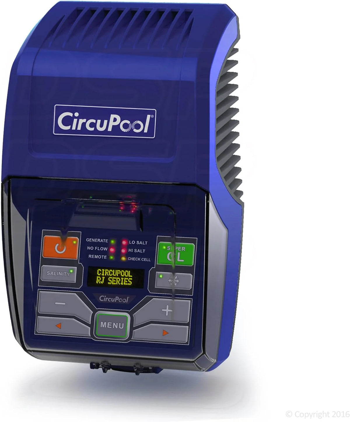 CircuPool Salt Water Chlorination System, 45.000 Gallons Max, 17 x 14 x 12 in - RJ45+