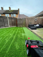 Forever Green Lawns Limited Artificial Turf Power Brush Sweeper, 50 L, 380mm, 110 Volts - Sweepy Box USA