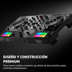 Hercules 2-Deck USB DJ Controller for Serato DJ Lite and DJUCED - DJControl Inpulse 500