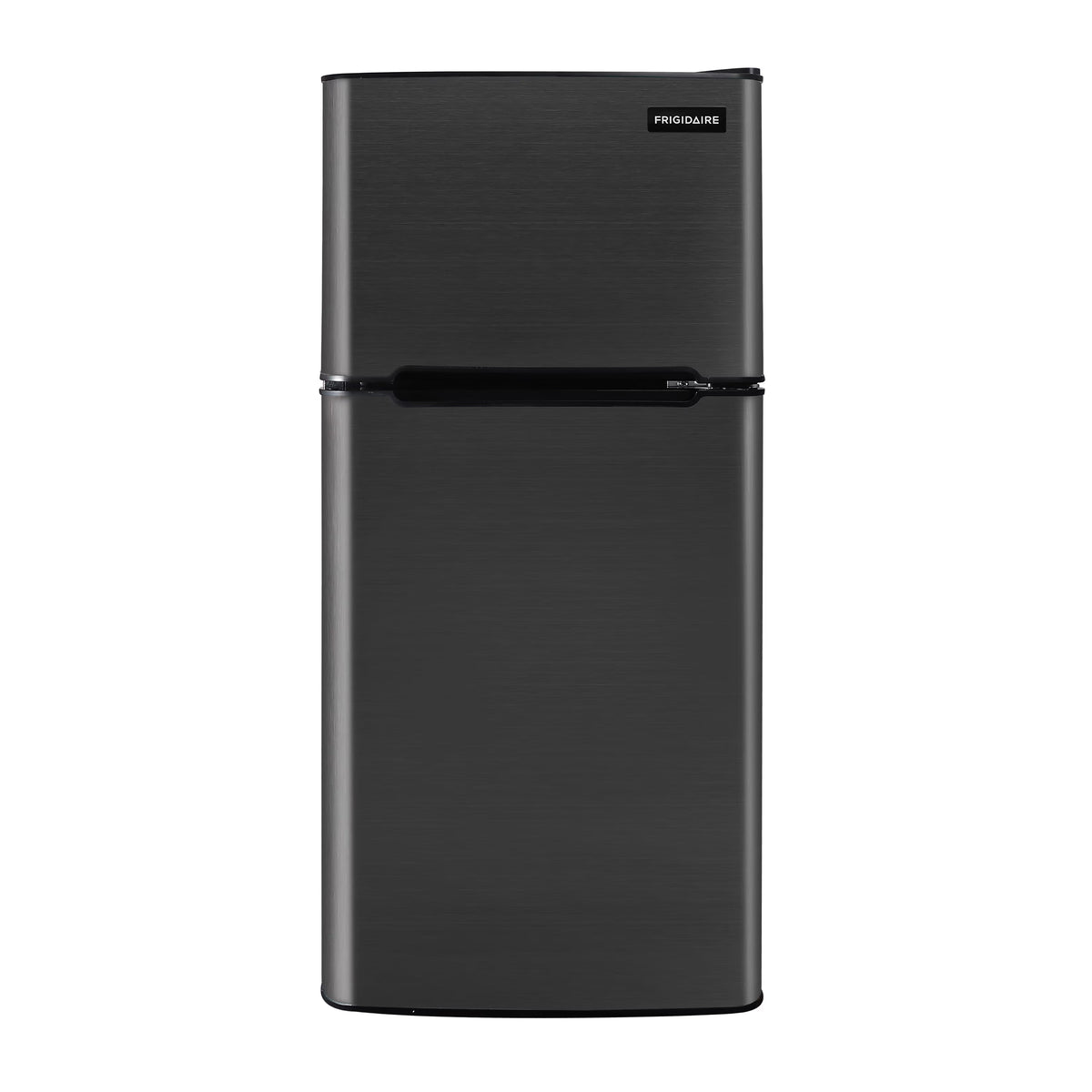 FRIGIDAIRE Two Door Mini Refrigerator With Freezer, 4.7 Cu Ft, VCM Stainless Steel, 43 in H x 19.1 in W x 20 in D