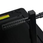 17 Gallon Low Profile Oil Drain Container With Pump Hose - Black