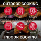 MEATER Plus Smart Meat Thermometer With Bluetooth, 165ft Wireless Range - OSC-MT-MP01