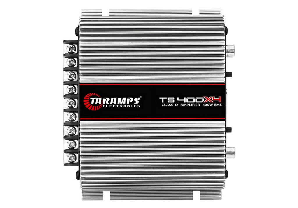 Taramps 4-Channel 400 Watts RMS Car Audio Amplifier 2 Ohm - TS 400x4