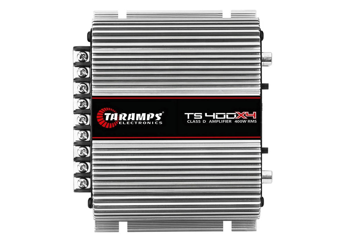 Taramps 4-Channel 400 Watts RMS Car Audio Amplifier 2 Ohm - TS 400x4