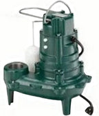 Waste-Mate Automatic Heavy-Duty Submersible Sewage Pump, 1/2 HP - 267-0001