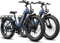 Jasion Electric Bike 1500W, 30+ MPH, 35-80 Miles, 26 in x 4 in Fat Tires - THUNDER