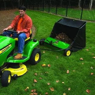 Agri-Fab Tow-Behind Lawn Sweeper 42-Inch 24-Cubic-Foot Capacity