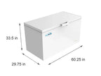 KoolMore Commercial Chest Freezer, 60 In, 16 Cu. Ft