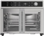 Crisp 'N Bake 12-in-1 Air Fryer Toaster Oven Combo, Stainless Steel - Crisp 'N Bake French Door Air Fry Toaster Oven