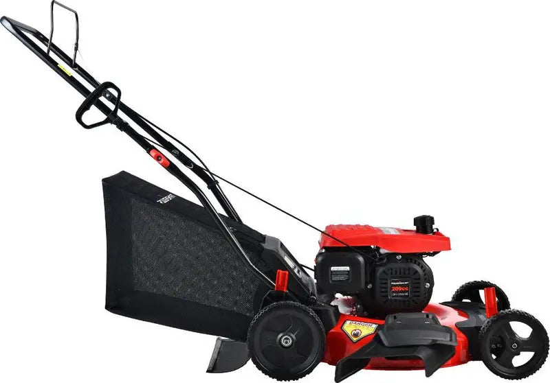 PowerSmart Gas Push Lawn Mower, 209cc, 21-inch, 3-in-1, 8-inch Rear Wheels - DB2194PH