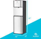 Avalon Bottom-Loading Self-Cleaning Water Cooler Dispenser, Stainless Steel, 3 Temperature Settings - A3