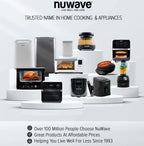 Nuwave Gold Precision Induction Cooktop With Large 8 Heating Coil - Gold