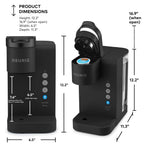 Keurig Single-Serve K-Cup Pod Coffee Maker, White - K-Iced Essentials