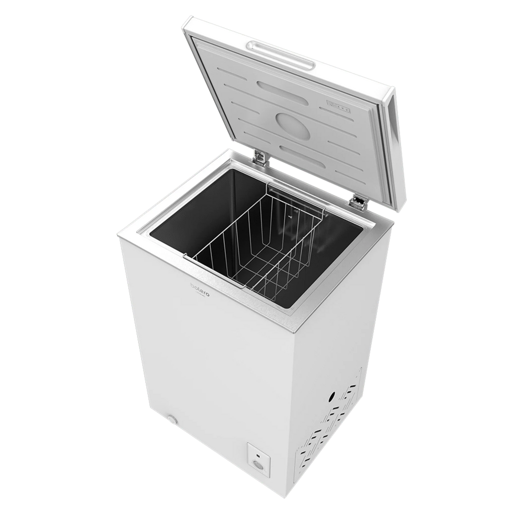 Bolero Chest Freezer 99 L White, Energy Class E - CoolMarket Chest 99