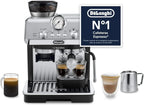 De'Longhi La Specialista Arte Espresso And Cappuccino Coffee Machine, 1.5 Litres, 3 Preset Recipes, 8 Grind Settings
