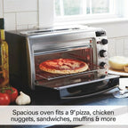 2-in-1 Countertop Oven And Toaster - 16.5 L