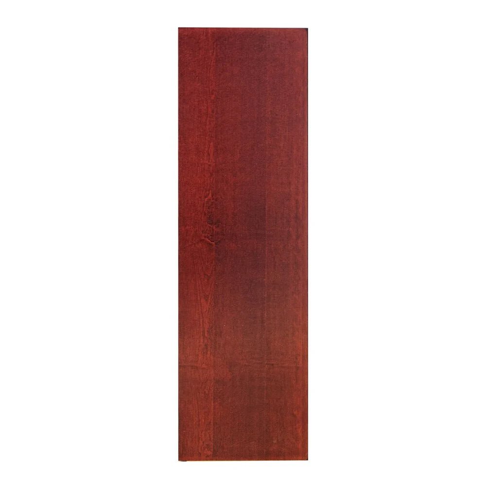 Triple Wide Wood Bookcase, 9 Shelf, 36 Inch Tall, 72 Inch Wide, 10.63 Inch Deep