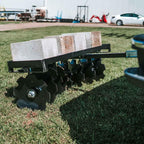 Titan Distributors Inc. 4-Ft Notched Disc Harrow Attachment Pull Behind for ATV and UTV - NO250072