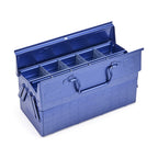 Toyo Steel Cantilever Tool Box, Metallic Periwinkle - ST-350