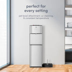 Avalon Bottom-Loading Self-Cleaning Water Cooler Dispenser, Stainless Steel, 3 Temperature Settings - A3