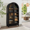 Better Homes & Gardens Juliet Arch Accent Cabinet, Black Finish - BHF336158813005, BHF336158813031, BHF336158813035