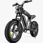 AKEZ Retro Electric Bike 1000W, 28 mph, 94 Miles, 20 inch x 4.0 inch Fat Tires