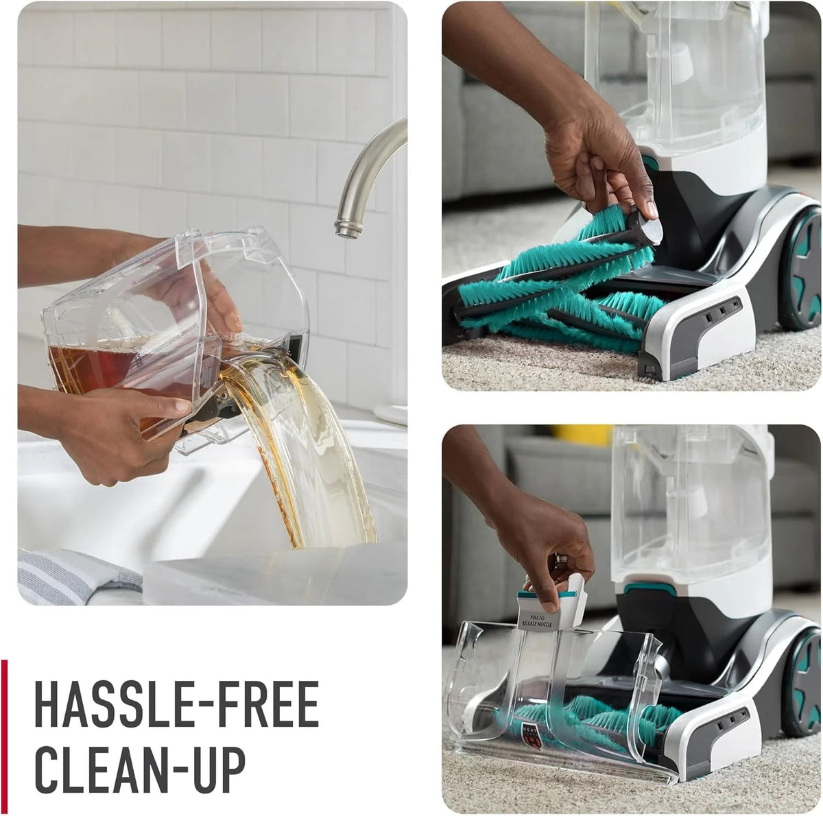 Hoover Automatic Carpet And Upholstery Cleaner - Turquoise