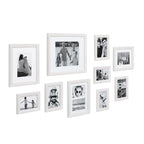 10-Piece Wood Gallery Wall Picture Frame Set - 11 x 14 in
