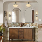 Arched Bathroom Vanity Mirrors, 2 Pack, 36x24 Inch