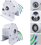 12,000W Low-RPM Permanent Magnet Gearless Generator for Wind and Water Turbines - 12V/24V/48V/120V/220V