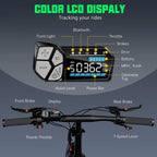 TST Foldable Electric Bike, 20in 4.0 Fat Tire, 48V 13Ah, 750W, Black - Buddy Pro